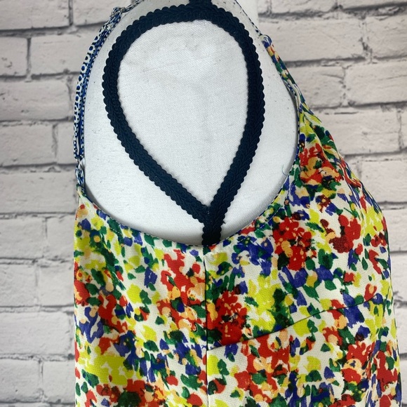 Cabi Floral Adjustable Waist Boho Romper Playsuit size Small - Picture 11 of 12